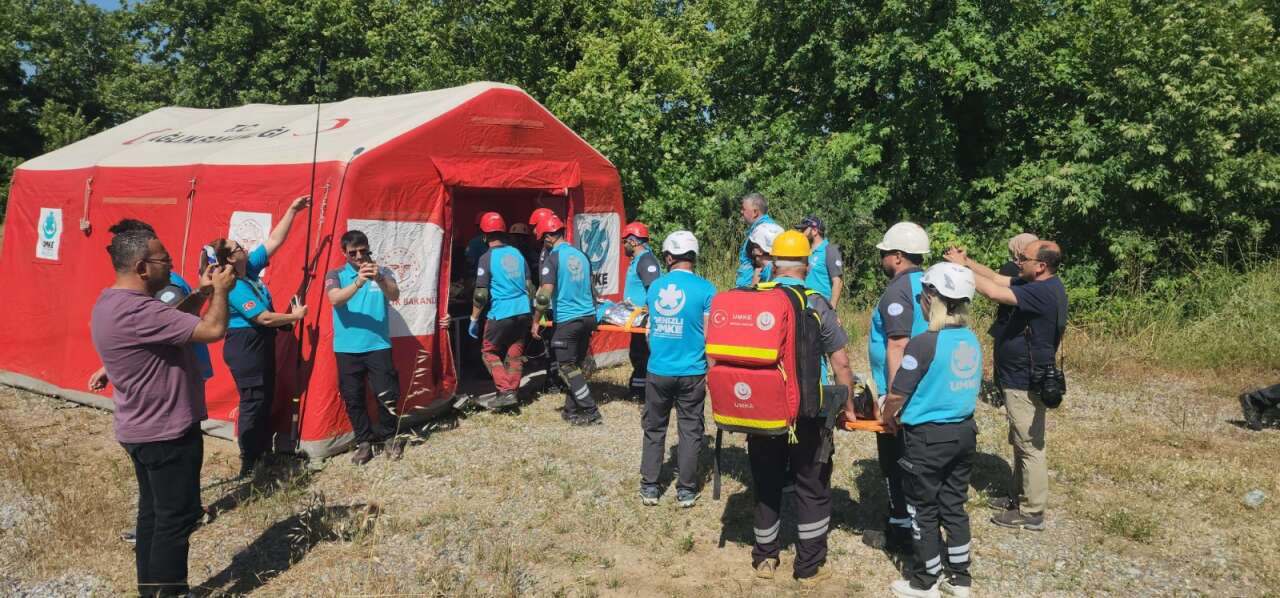 Muğla'da UMKE Ekiplerinden Nefes Kesen Tatbikat Gerçeği Aratmadı 10